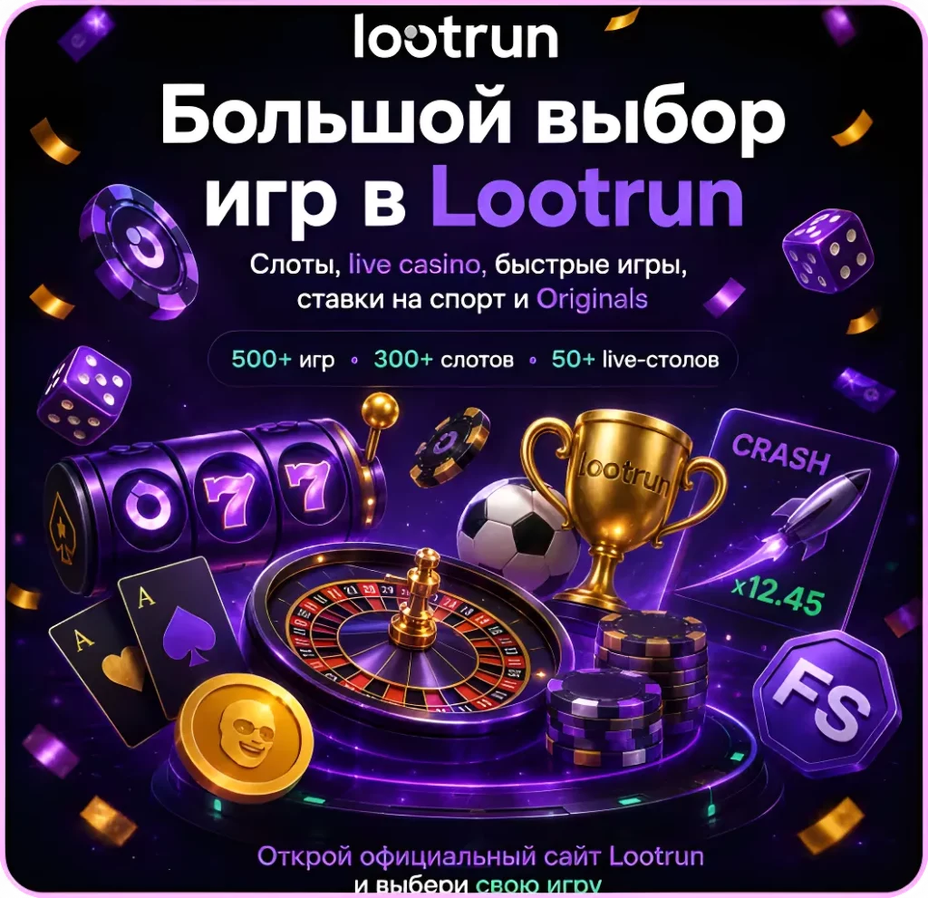 lootrun официальный доступ к игровому лобби онлайн казино