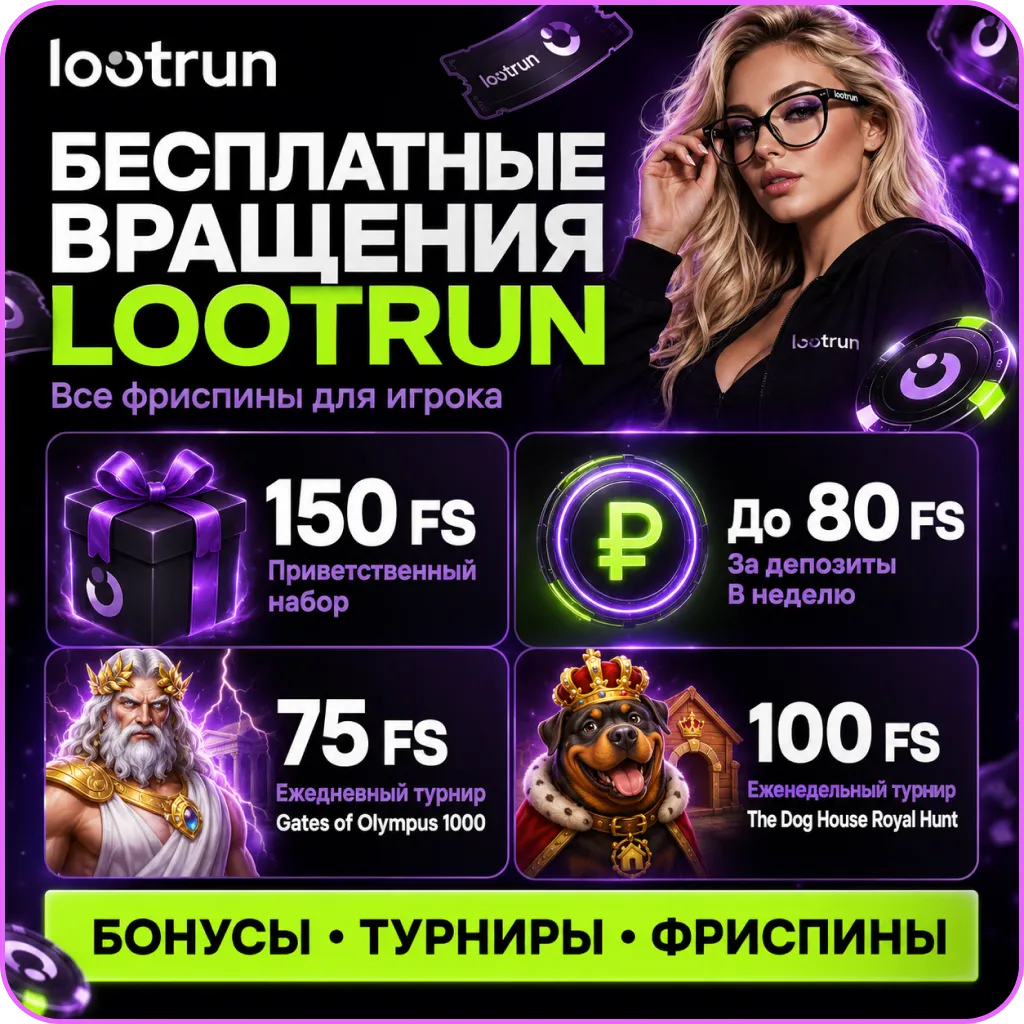 фриспины в лутран казино
