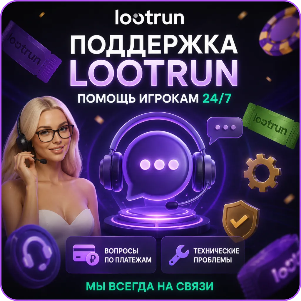 Поддержка в казино лутран