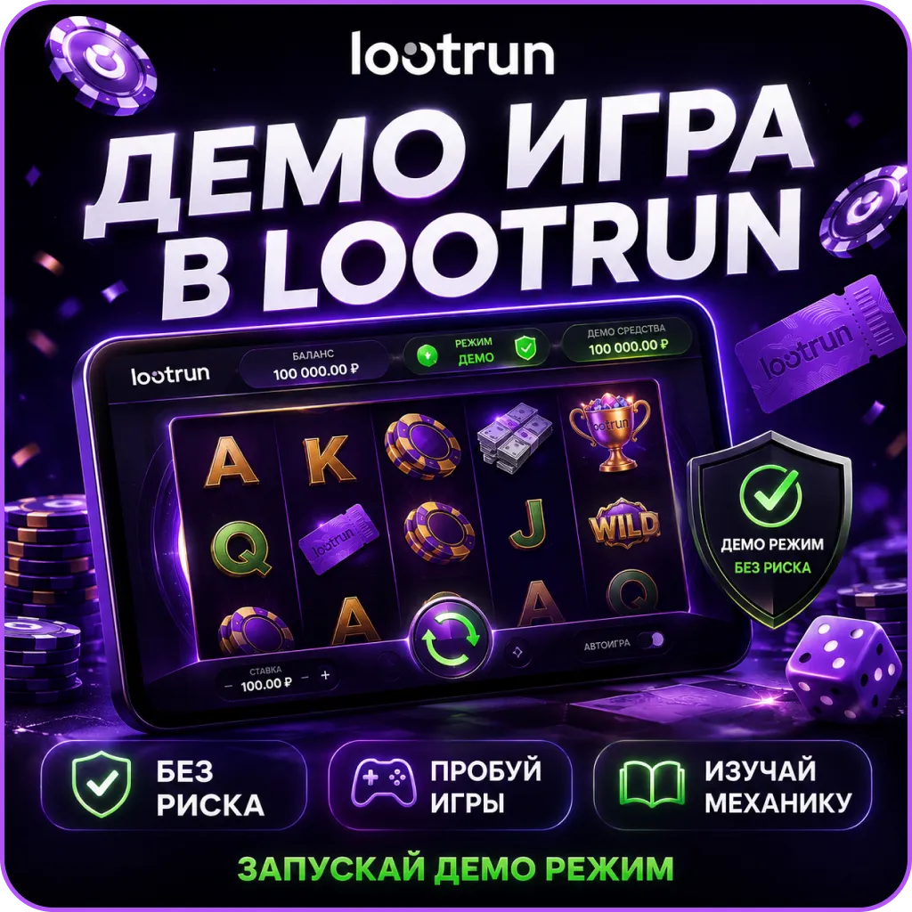 Демо игра в казино лутран
