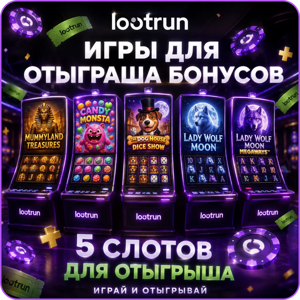 Слоты для отыграша казино лутран