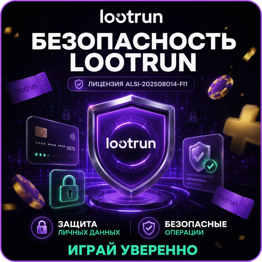 Безопасность lootrun casino